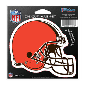 Cleveland Browns 4.5" DieCut Logo Magnet - Sweets and Geeks