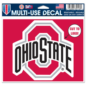 Ohio State Buckeyes 4 1/2" Multi Use Decal - Sweets and Geeks