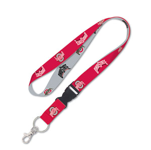 Ohio State Two Toned Lanyard - Sweets and Geeks