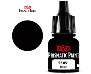 Dungeons & Dragons: Prismatic Paint - Black (8ml) - Sweets and Geeks