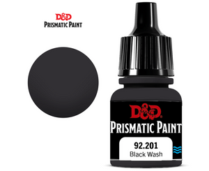 Dungeons & Dragons: Prismatic Paint - Black Wash (8ml) - Sweets and Geeks