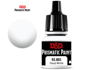 Dungeons & Dragons: Prismatic Paint - Dead White (8ml) - Sweets and Geeks