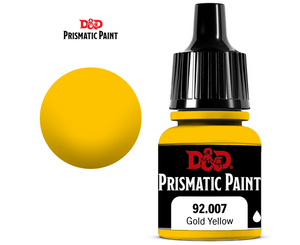 Dungeons & Dragons: Prismatic Paint - Gold Yellow (8ml) - Sweets and Geeks