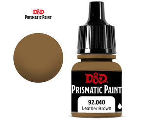 Dungeons & Dragons: Prismatic Paint - Leather Brown (8ml) - Sweets and Geeks