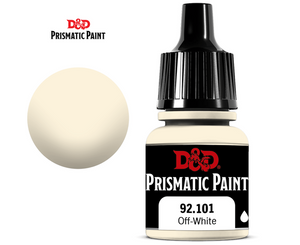 Dungeons & Dragons: Prismatic Paint - Off White (8ml) - Sweets and Geeks