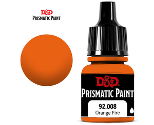 Dungeons & Dragons: Prismatic Paint - Orange Fire (8ml) - Sweets and Geeks