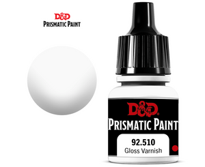 Dungeons & Dragons: Prismatic Paint - Gloss Varnish (8ml) - Sweets and Geeks