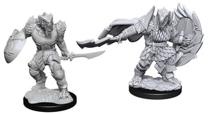 Dungeons & Dragons Nolzur's Marvelous Unpainted Miniatures W15 - Male Dragonborn Fighter - Sweets and Geeks