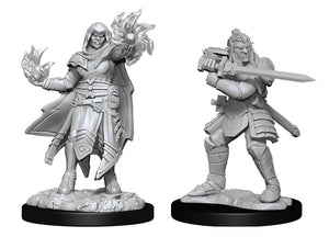 Dungeons & Dragons Nolzur's Marvelous Unpainted Miniatures W15 - Hobgoblin Wizard and Fighter - Sweets and Geeks