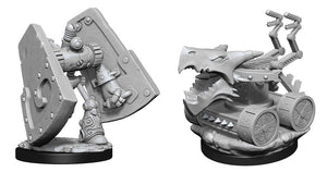 Dungeons & Dragons Nolzur's Marvelous Unpainted Miniatures W15 - Stone Defender and Oaken Bolter - Sweets and Geeks
