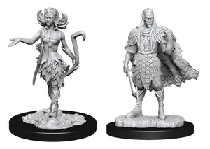 Dungeons & Dragons Nolzur's Marvelous Unpainted Miniatures W15 - Autumn and Summer Eladrin - Sweets and Geeks