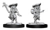 Pathfinder Deep Cuts Unpainted Miniatures W15 - Female Gnome Bard - Sweets and Geeks