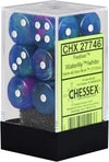 Festive 16mm D6 Dice Block (12 Dice) - Sweets and Geeks