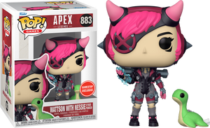 Funko Pop! Games: Apex Legends - Wattson with Nessie (Cyber Punked) (GameStop Exclusive) #883 - Sweets and Geeks