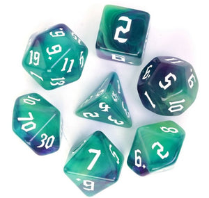4 Color Mixed Dice - Seafoam - Sweets and Geeks