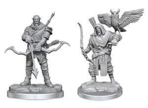 Dungeons & Dragons Nolzur`s Marvelous Unpainted Miniatures: W17 Orc Ranger Male - Sweets and Geeks