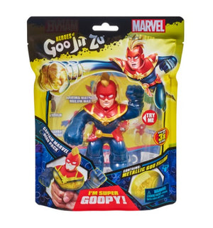 Marvel Heroes of Goo Jit Zu - Captain Marvel - Sweets and Geeks