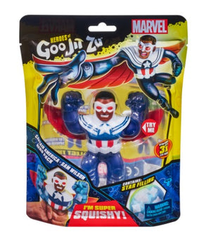 Marvel Heroes of Goo Jit Zu - Captain America - Sweets and Geeks