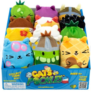 Cats vs Pickles Mini Plushies - Purple Pack Wave 2 - Sweets and Geeks