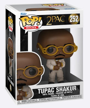 Funko Pop! Rocks: 2Pac - Tupac Shakur (Loyal to the Game) #252 - Sweets and Geeks