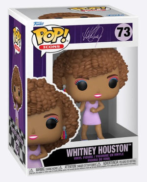 Funko Pop! Icons: Whitney Houston - Whitney Houston (I Wanna Dance with Somebody) #73 - Sweets and Geeks