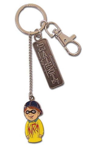 Death Note - Kira Finger Puppet Metal Keychain - Sweets and Geeks