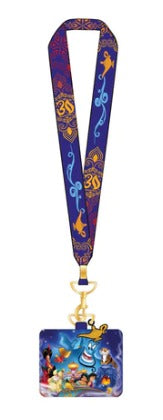 Aladdin 30th Anniversary Lanyard with Card Holder - Sweets and Geeks