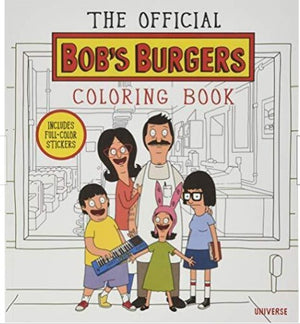 The Official Bob's Burgers Coloring Book - Sweets and Geeks