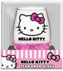 Hello Kitty Face and Logo Boxed 20oz Teardrop Glass - Sweets and Geeks