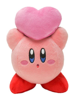 Little Buddy Kirby with Friend's Heart Plush 6.5" - Sweets and Geeks