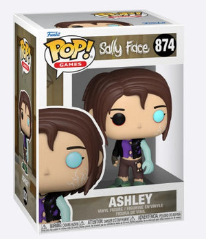 Funko Pop! Games: Sally Face - Ashley (Empowered) #874 - Sweets and Geeks