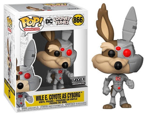 Funko Pop! Animation: Looney Tunes - Wile E. Coyote As Cyborg #866 - Sweets and Geeks