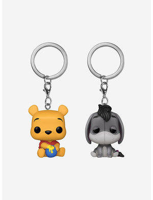 Funko Pop Keychain: Winnie the Pooh - Winnie the Pooh & Eeyore - Sweets and Geeks