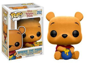 Funko Pop! Winnie the Pooh - Winnie the Pooh (Sitting) (Flocked) #252 - Sweets and Geeks