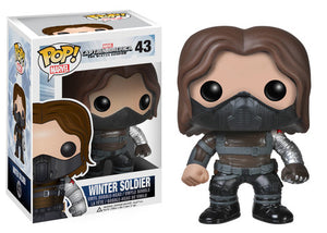 Funko POP! Marvel: Captain America: The Winter Soldier - Winter Soldier (Unmasked) #43 - Sweets and Geeks