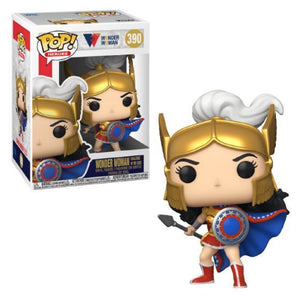 Funko POP! Heroes: Wonder Woman 80th - Wonder Woman (Challenge of the Gods) #390 - Sweets and Geeks