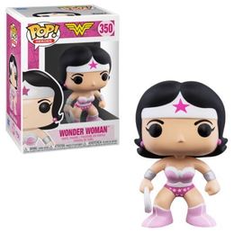 Funko Pop! Wonder Women - Wonder Woman (Breast Cancer Awareness) #350 - Sweets and Geeks