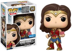 Funko Pop Heroes: DC Justice League - Wonder Woman (Motherbox) (Walmart Exclusive) #211 - Sweets and Geeks