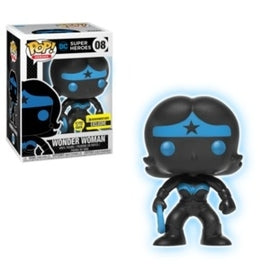 Dunko Pop! DC Super Heroes - Wonder Woman (Silhouette) #08 - Sweets and Geeks