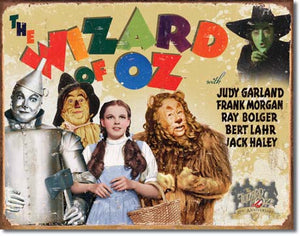 The Wizard of Oz 70th Anniversary Metal Tin Sign - Sweets and Geeks