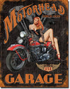 Legends - Motorhead Garage Vintage Metal Tin Sign - Sweets and Geeks
