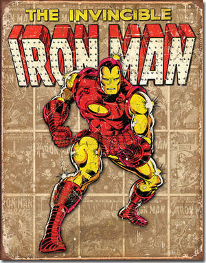 Iron Man - Retro Panels - Sweets and Geeks