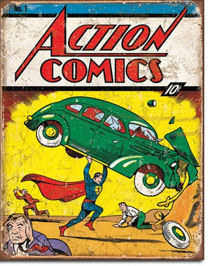 Action Comics No1 Cover - Sweets and Geeks