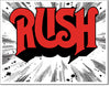 RUSH 1974 Cover Vintage Metal Tin Sign - Sweets and Geeks