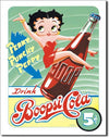 Betty Boop Boopsi ColaRetro Metal Tin Sign - Sweets and Geeks