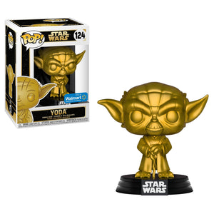 Funko Pop! Yoda #124 (Golden) (Walmart Exclusive) - Sweets and Geeks
