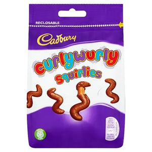 Cadbury Curlywurly Squirlies 110g - Sweets and Geeks