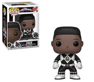 Funko Pop! Power Rangers - Zack (Black Ranger) #672 - Sweets and Geeks