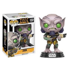 Funko Pop Star Wars: Rebels - Zeb #137 - Sweets and Geeks