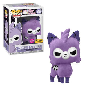 Funko Pop! Funko: Funko - Zombie Alpaca (Purple) (Flocked) (Hot Topic) #86 - Sweets and Geeks